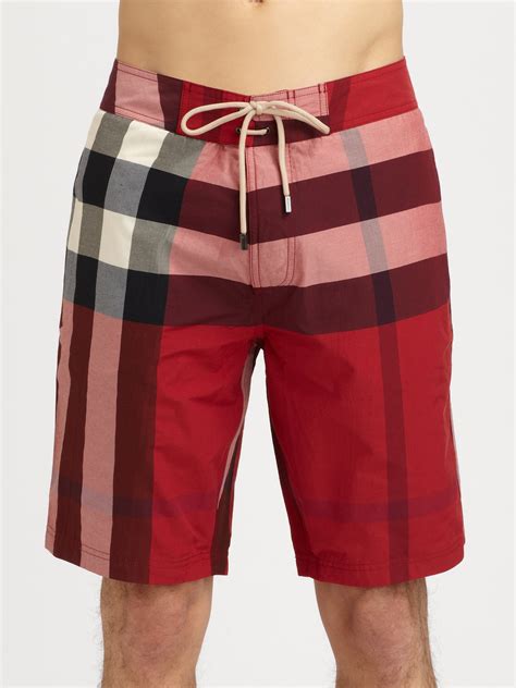 red burberry vest|burberry men's bathing suit.